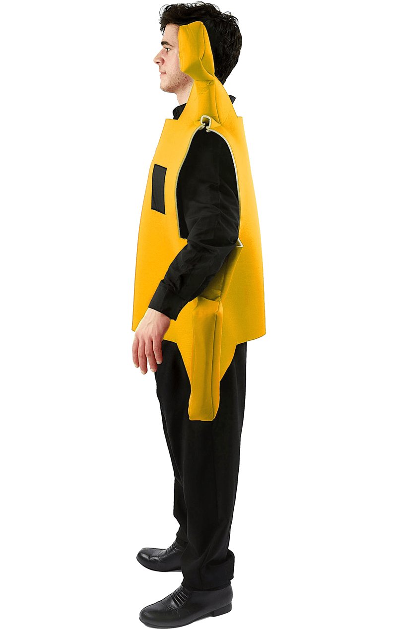 Adult Yellow Space Arcade Game Costume - Simply Fancy Dress