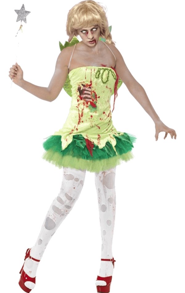 Adult Zombie Fairy Costume - Simply Fancy Dress