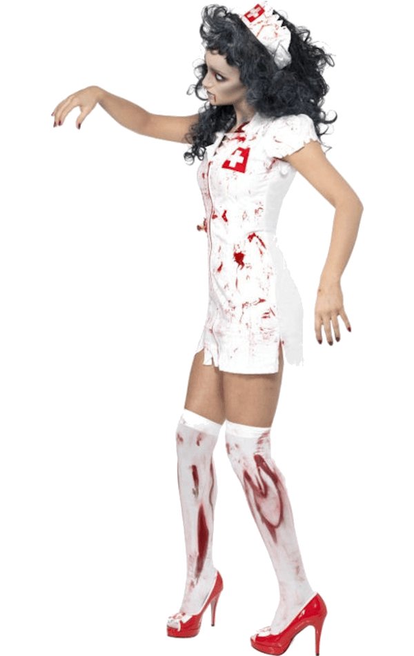 Adult Zombie Nurse Costume - Simply Fancy Dress