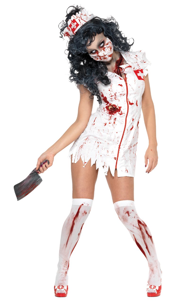 Adult Zombie Nurse Costume - Simply Fancy Dress