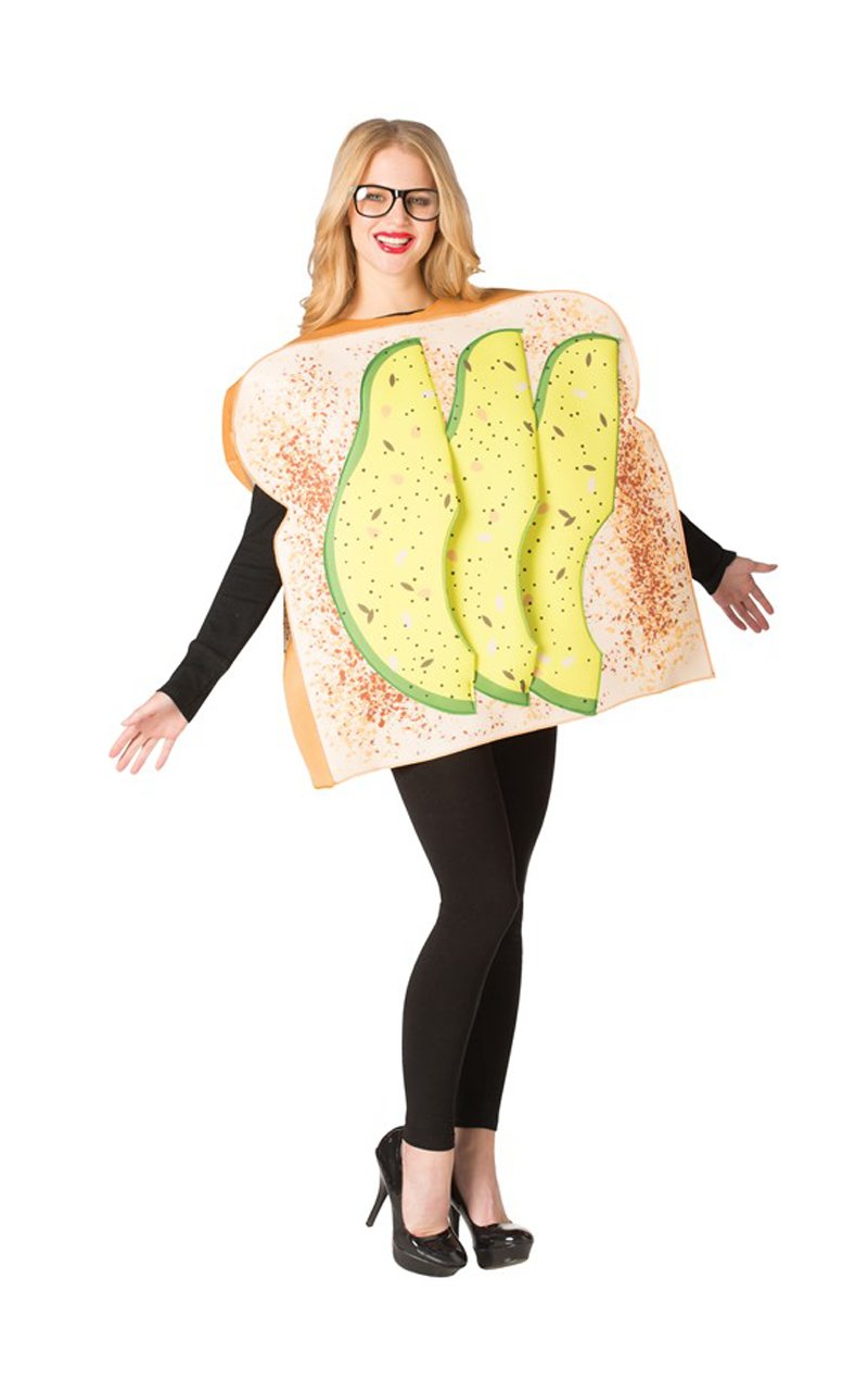Adults Avocado Toast Costume - Simply Fancy Dress