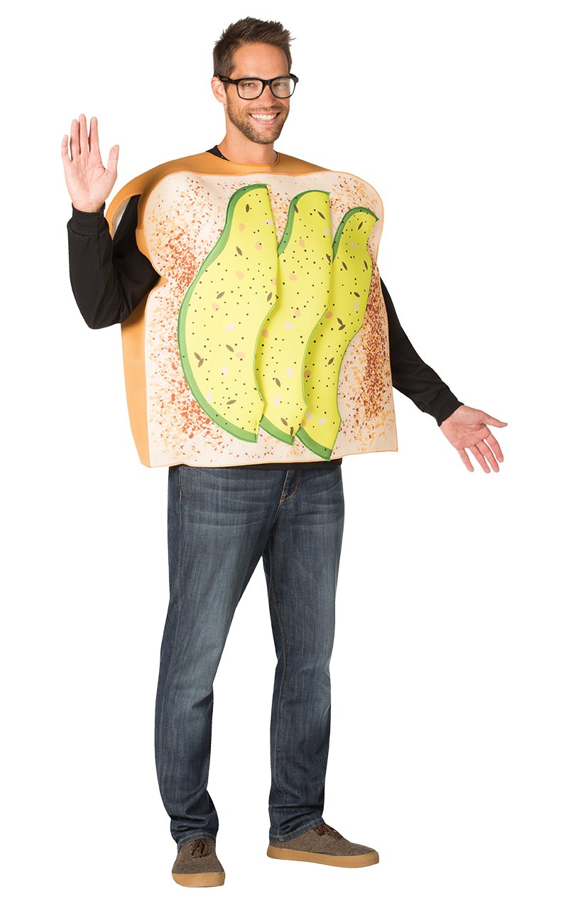 Adults Avocado Toast Costume - Simply Fancy Dress