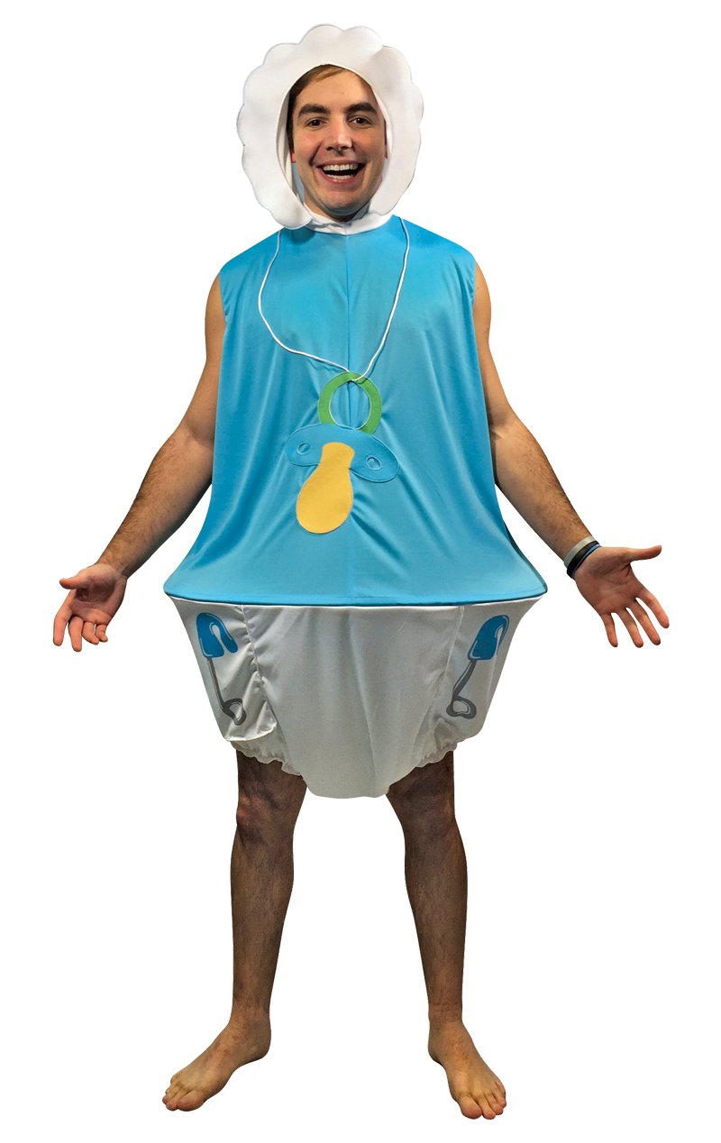 Adults Baby Hoopster Novelty Costume - Simply Fancy Dress