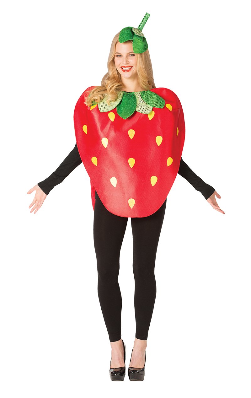 Adults Fruity Strawberry Costume - Simply Fancy Dress