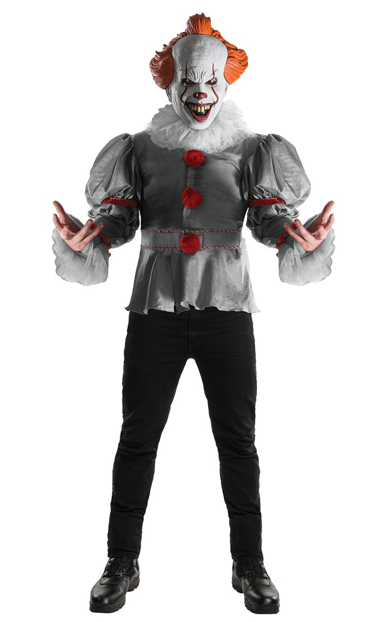 Adults Pennywise IT Clown Costume - Simply Fancy Dress