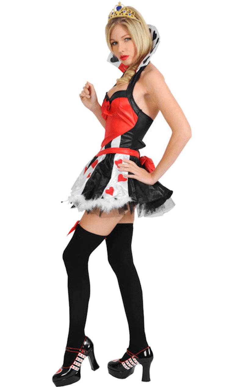 Adults Sultry Queen of Hearts Costume - Simply Fancy Dress