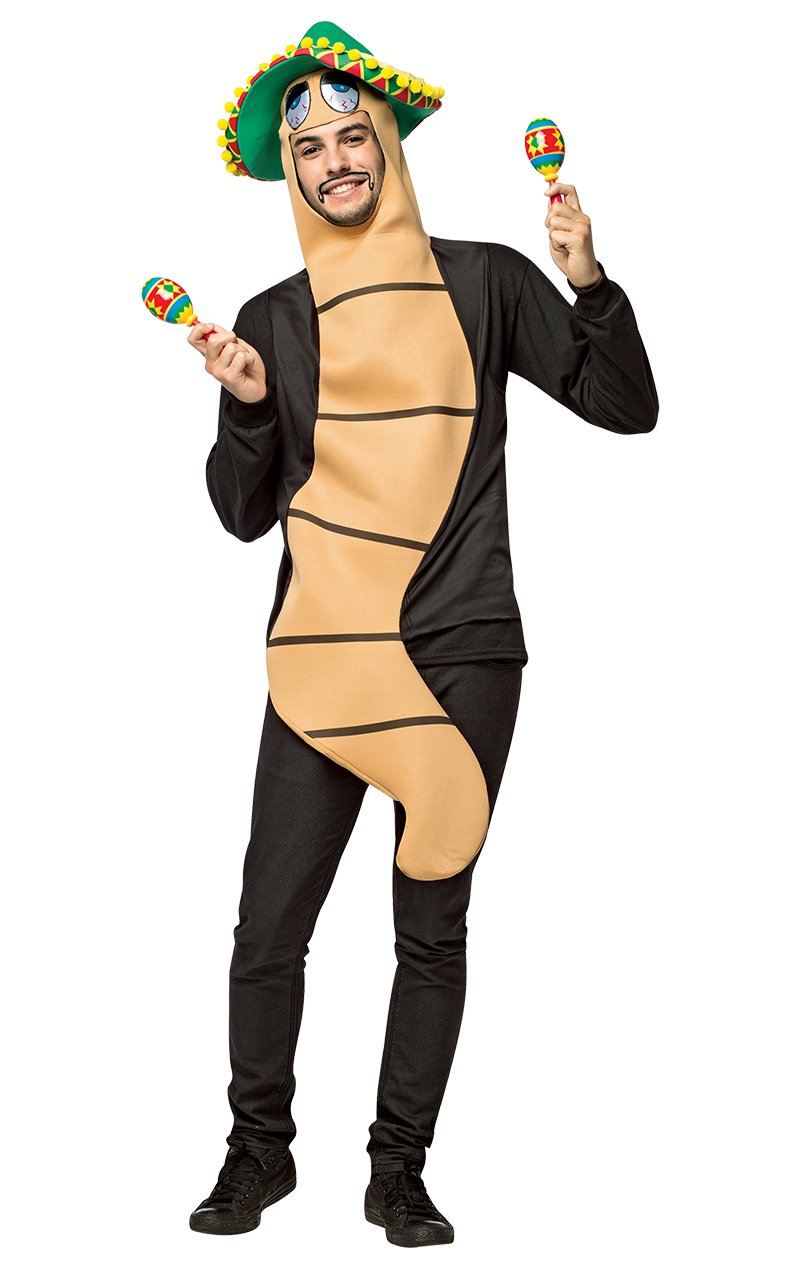 Adults Tequila Worm Costume - Simply Fancy Dress