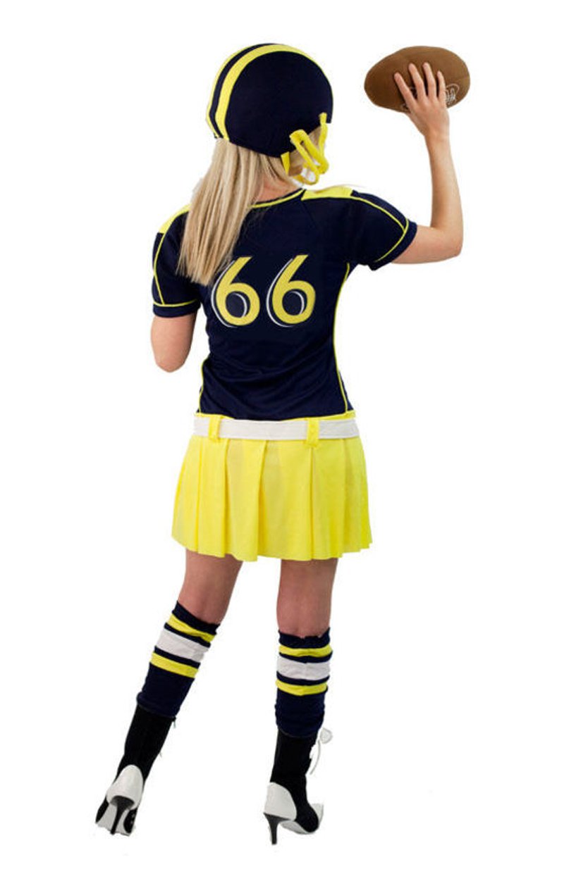 American Football Girl Costume - Simply Fancy Dress