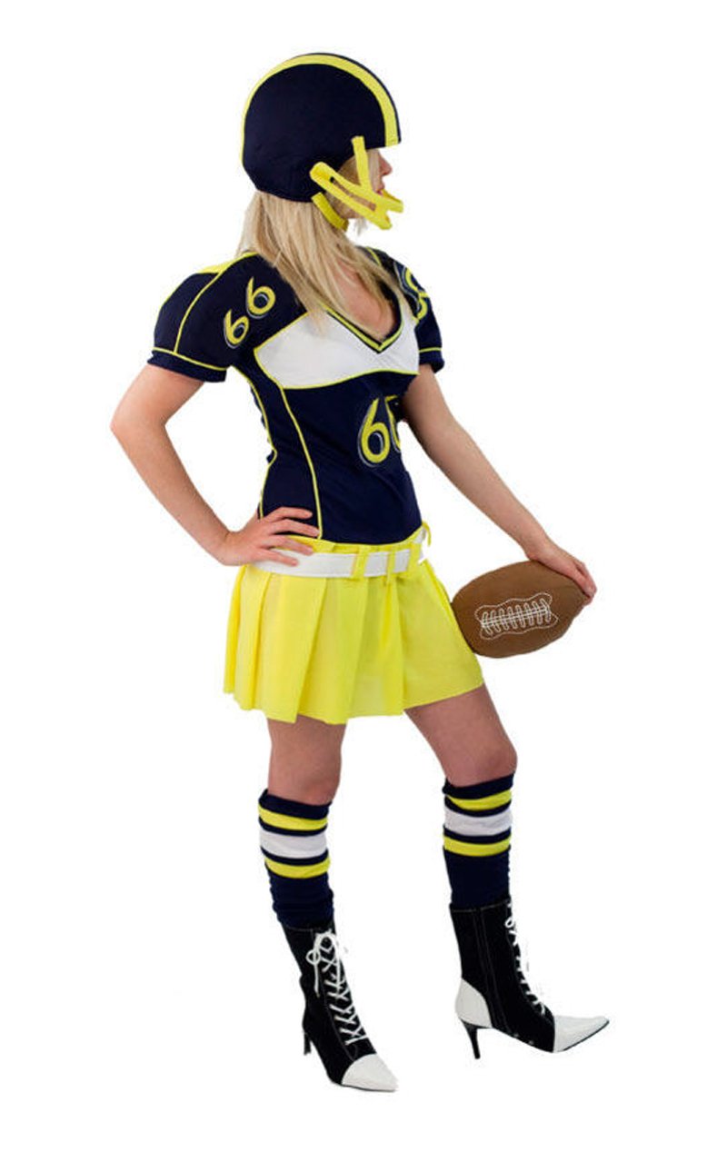 American Football Girl Costume - Simply Fancy Dress