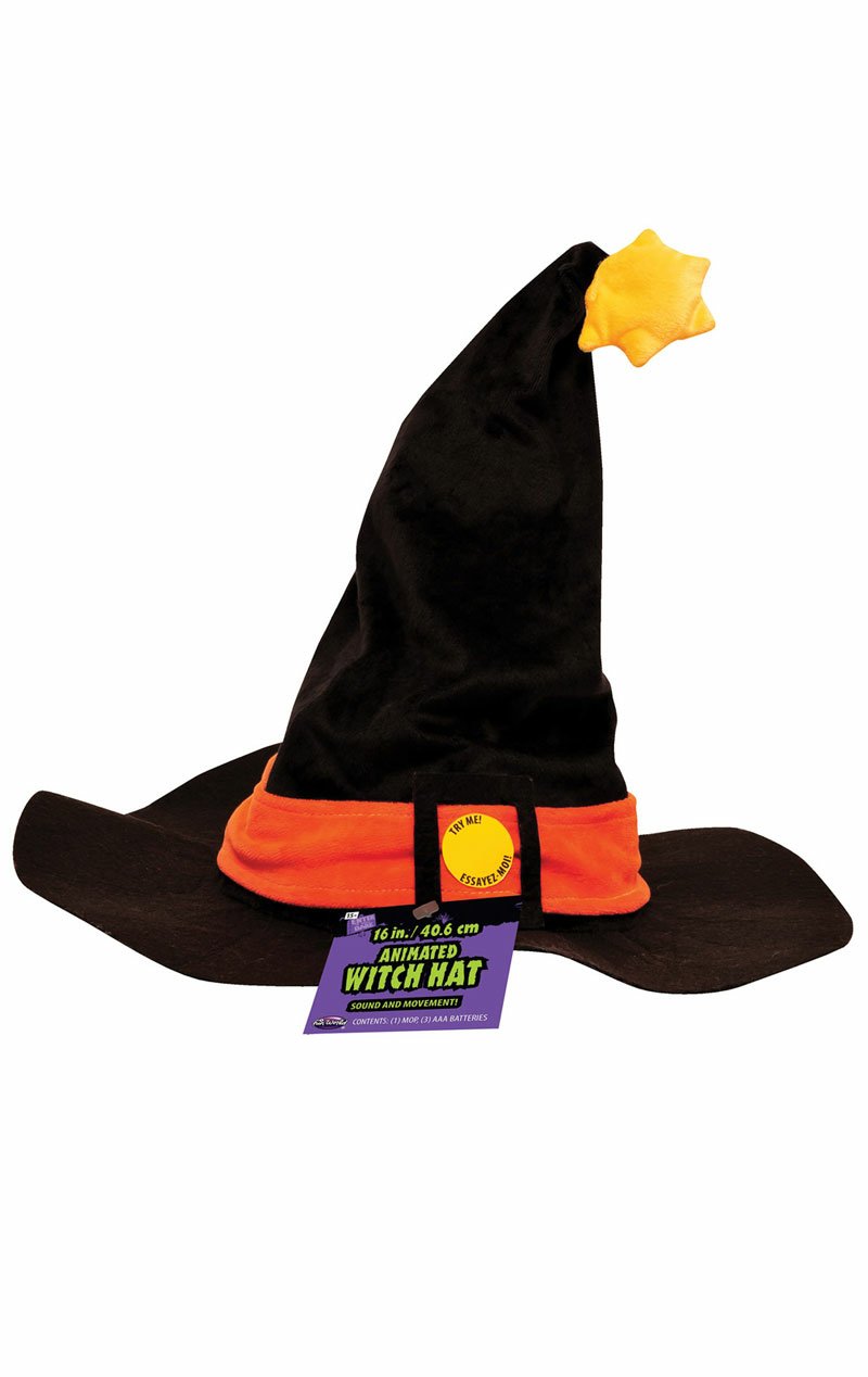 Animated Witch Hat Accessory - Simply Fancy Dress