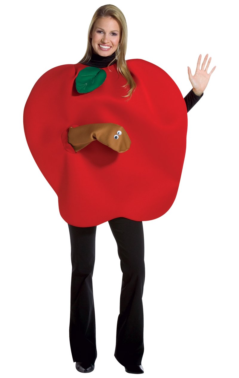 Apple with Worm Costume - Simply Fancy Dress