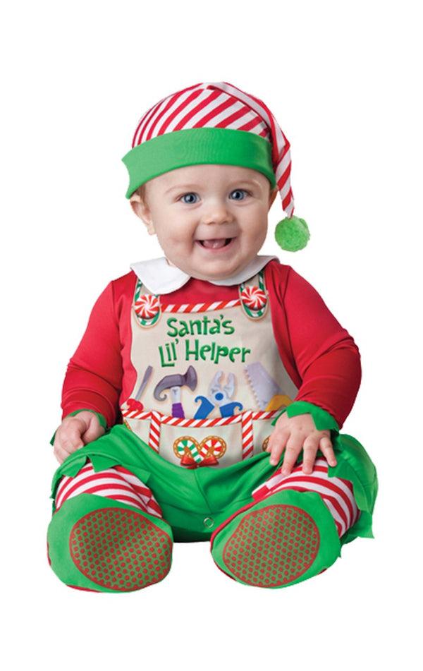Babys Santas Little Helper Costume - Simply Fancy Dress
