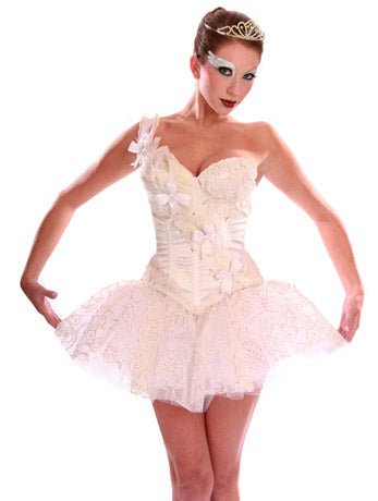 Ballerina Swan Dress Costume - Simply Fancy Dress