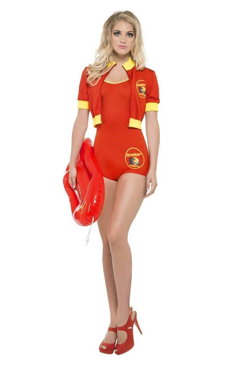 Baywatch Costume Official Bodysuit - Simply Fancy Dress