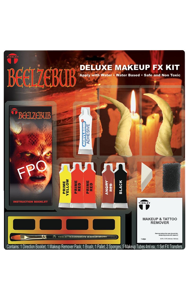 Beelzebub Deluxe Makeup Kits - Simply Fancy Dress