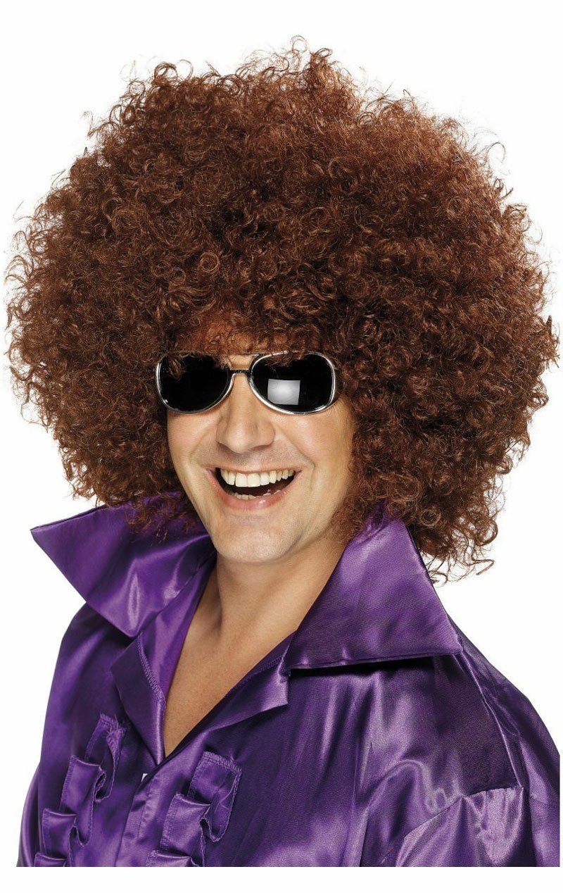 Big Afro Wig (Brown) - Simply Fancy Dress