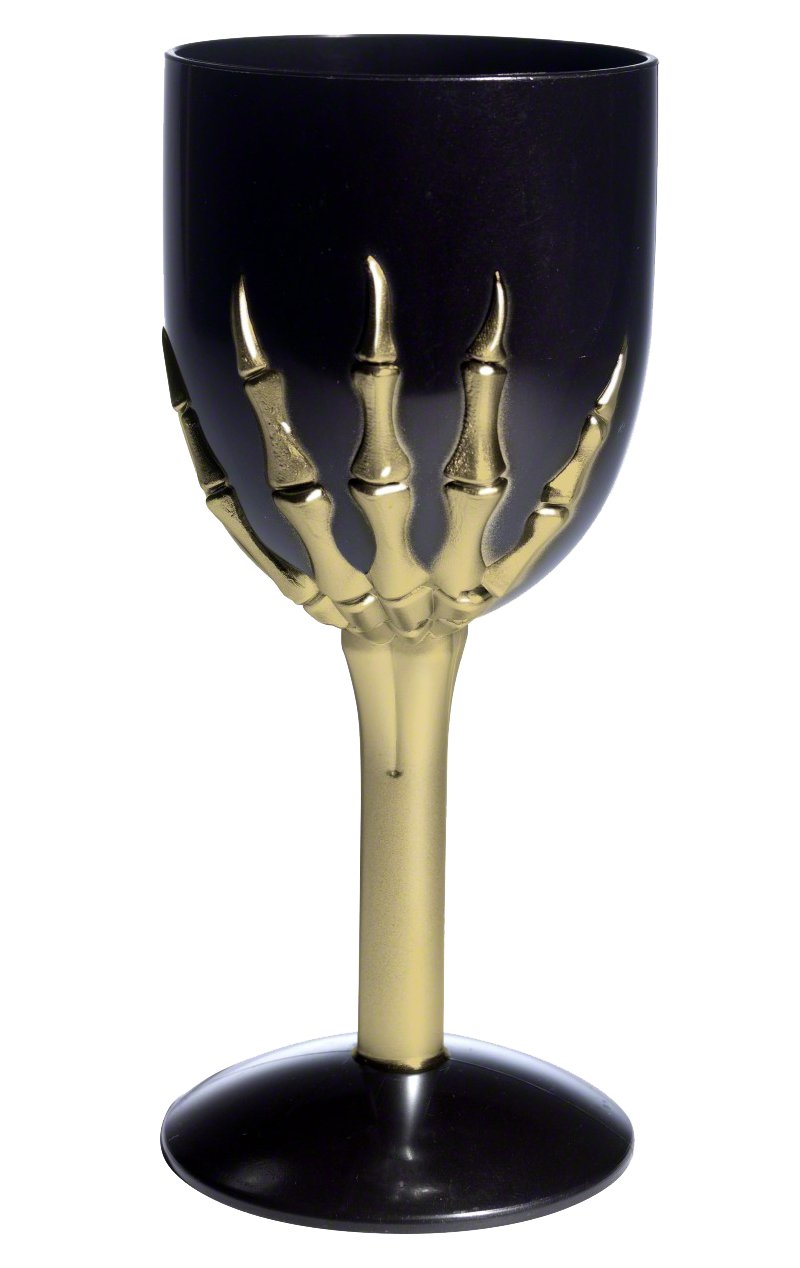 Black Gothic Wine Glass - Simply Fancy Dress