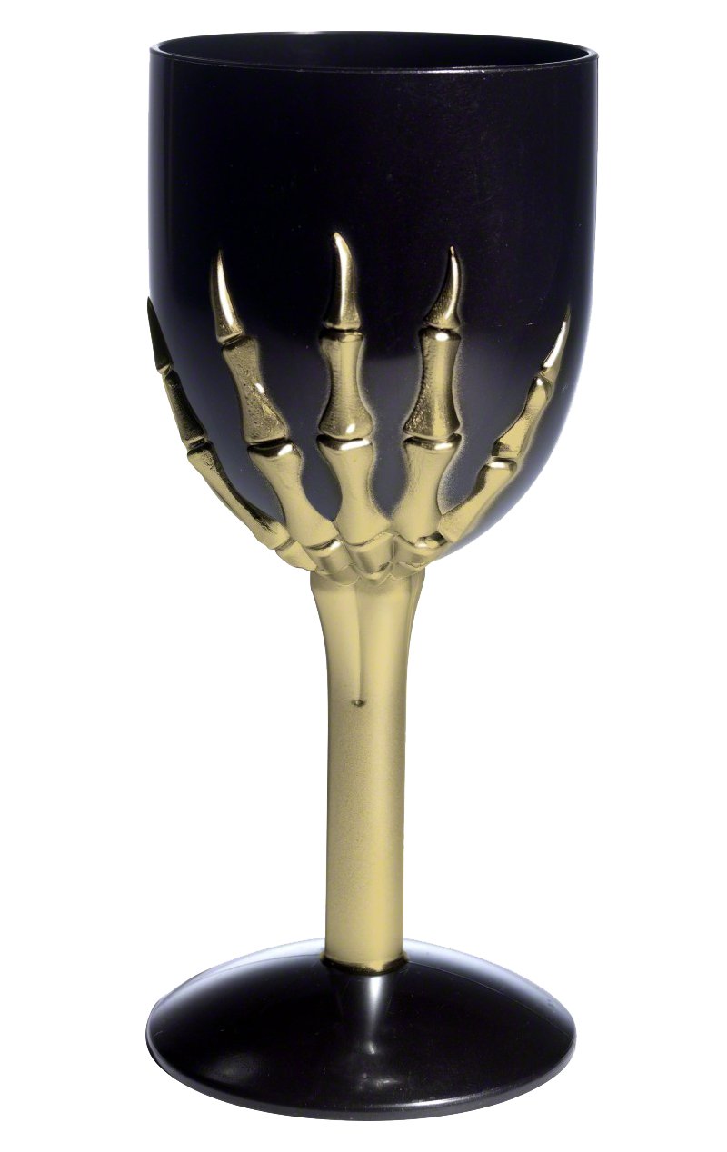 Black Gothic Wine Glass - Simply Fancy Dress