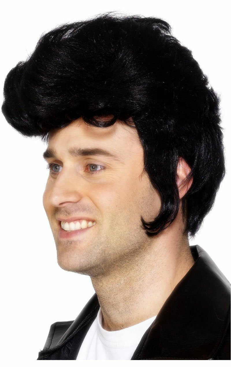 Black Teddy Boy Wig - Simply Fancy Dress