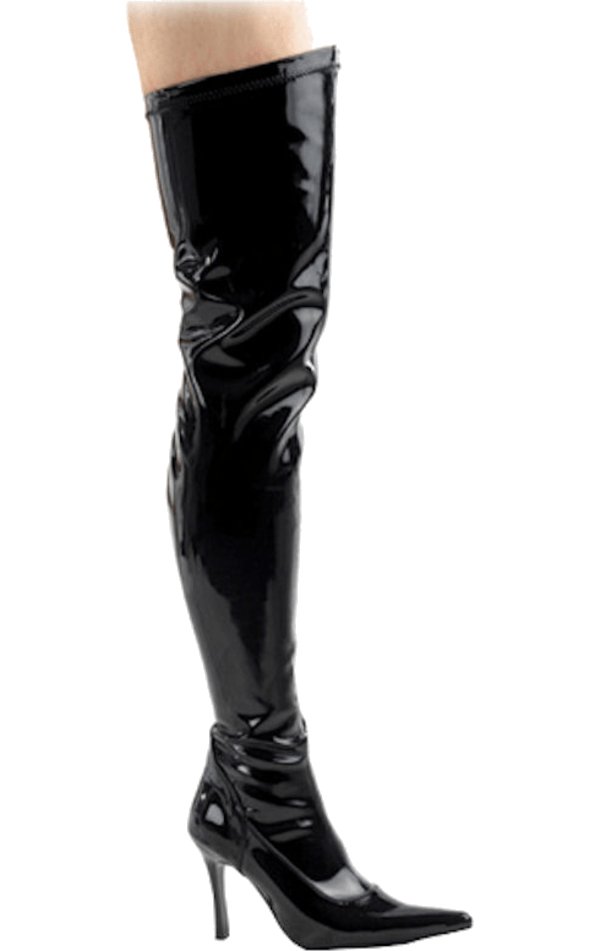 Black Thigh High Boots - Simply Fancy Dress