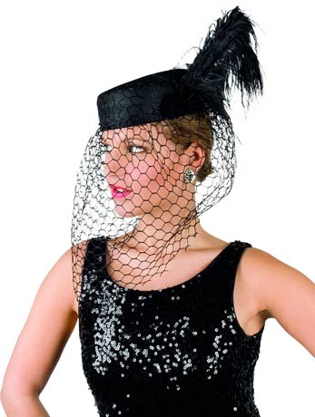 Black Widow Hat - Simply Fancy Dress