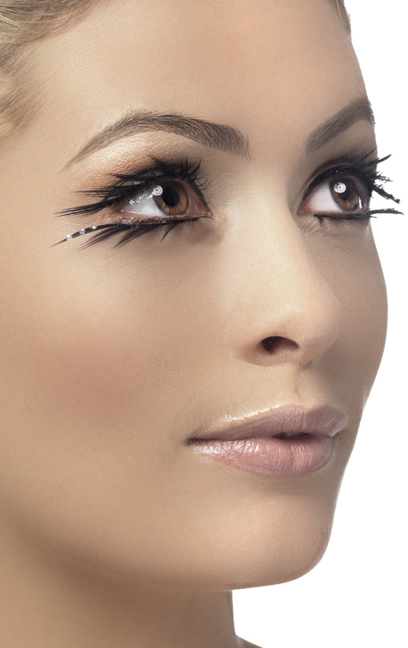 Black with Crystals Accessory - Simply Fancy Dress