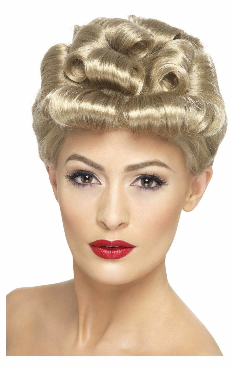 Blonde 40s Wig - Simply Fancy Dress