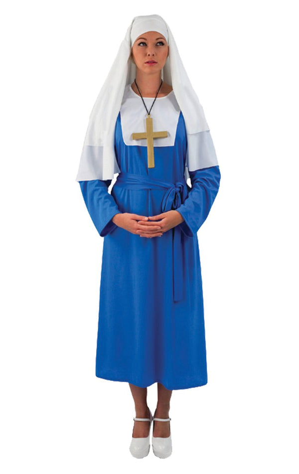 Blue Nun Costume - Simply Fancy Dress