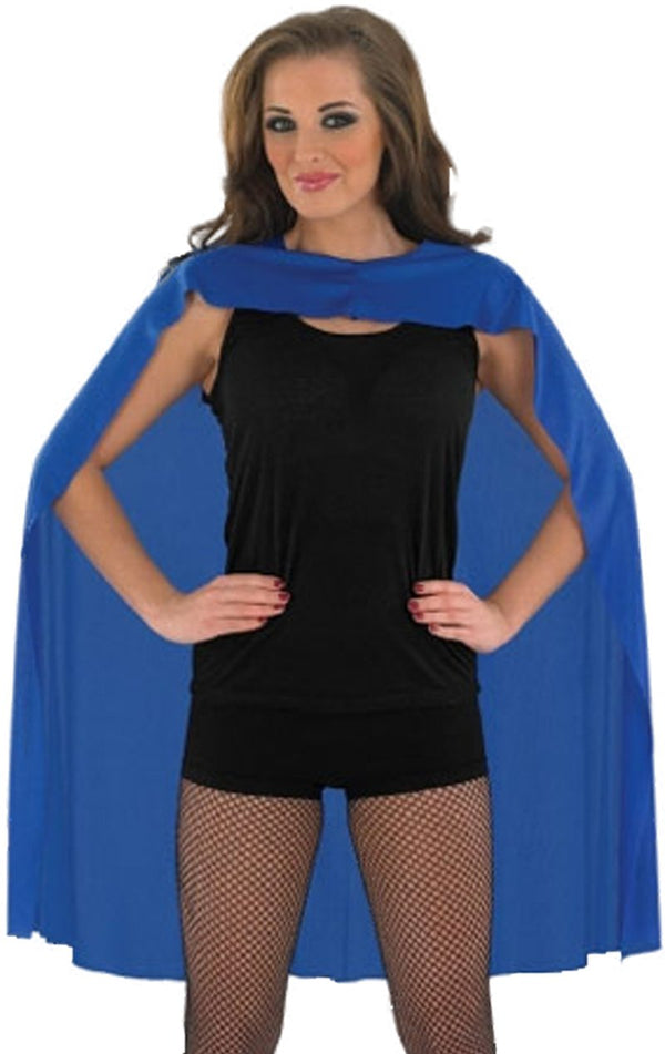 Blue Superhero Cape - Simply Fancy Dress