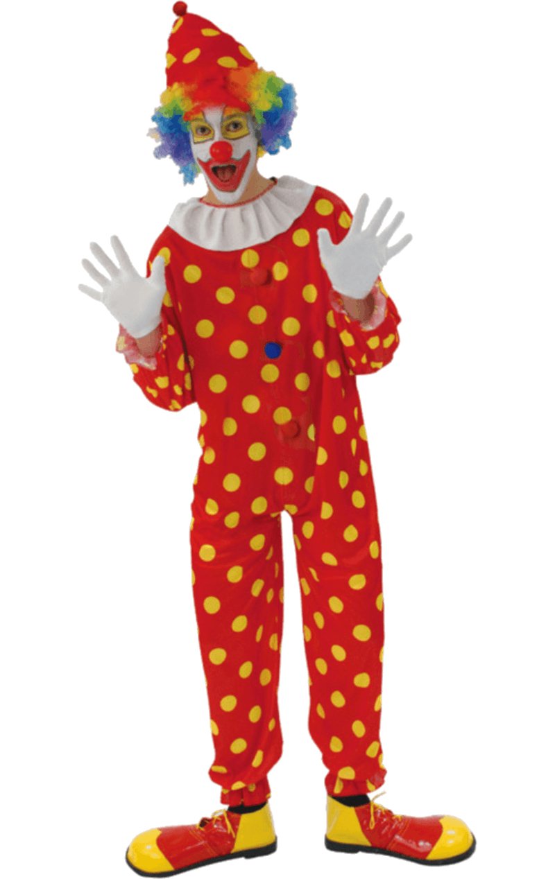 Bobbles The Clown Outfit - Simply Fancy Dress