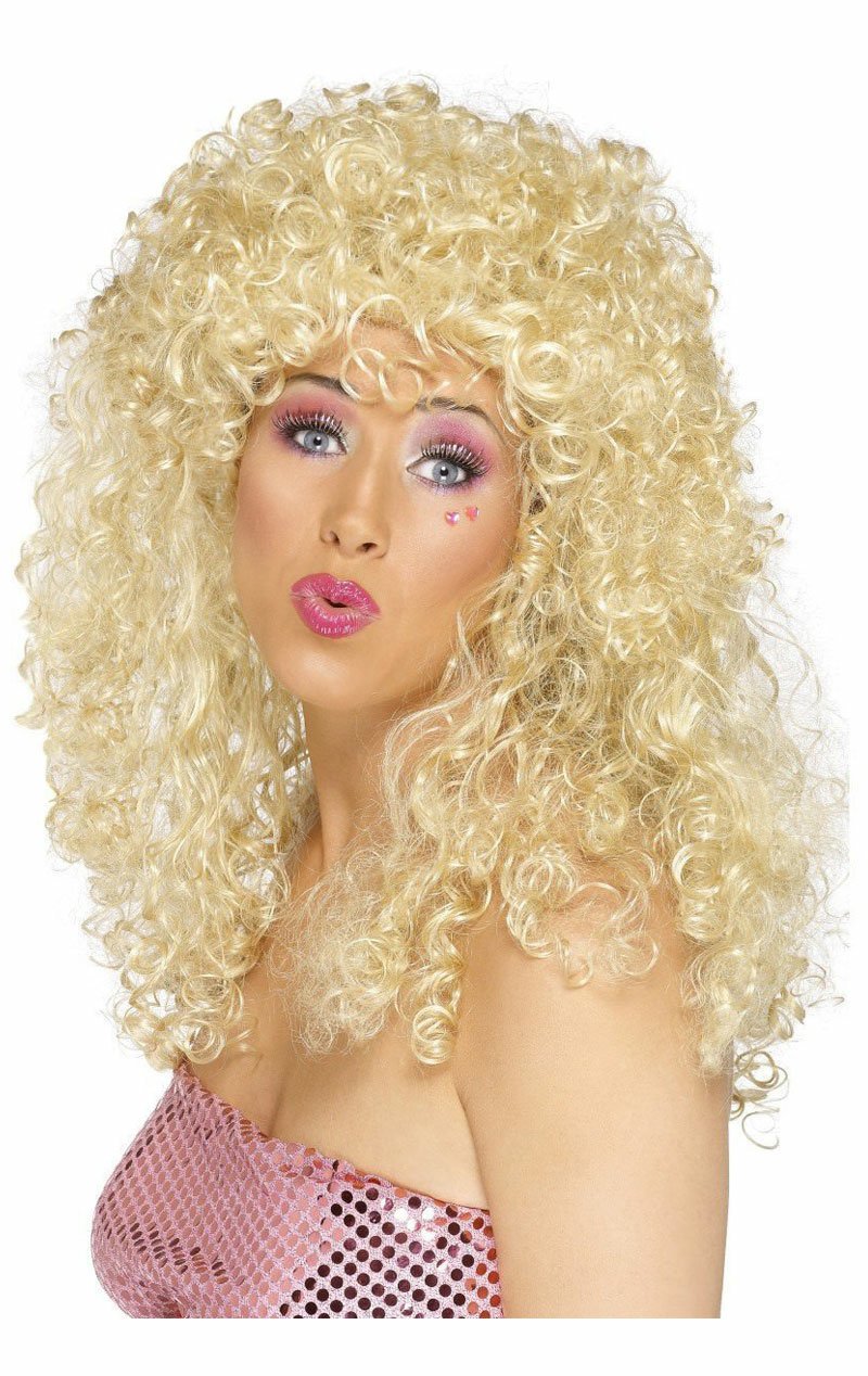 Boogie Babe Wig (Blonde) - Simply Fancy Dress