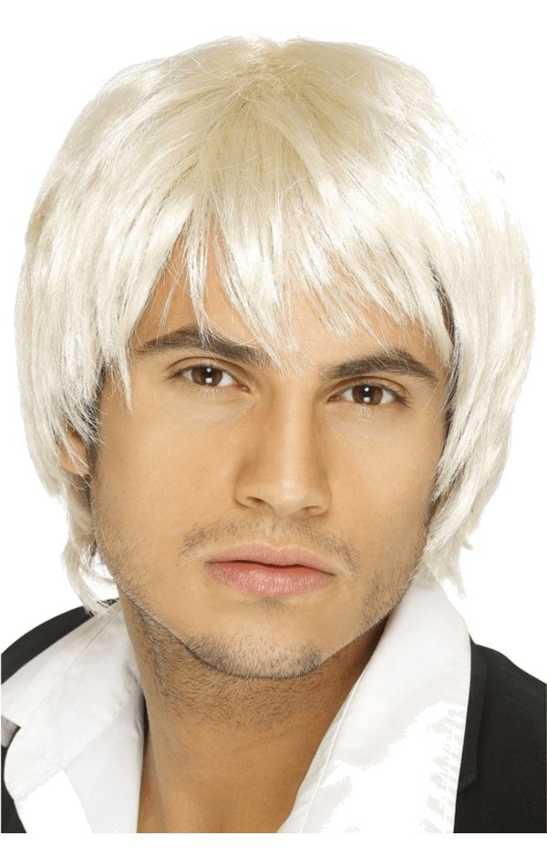 Boy Band Wig (Blonde) - Simply Fancy Dress