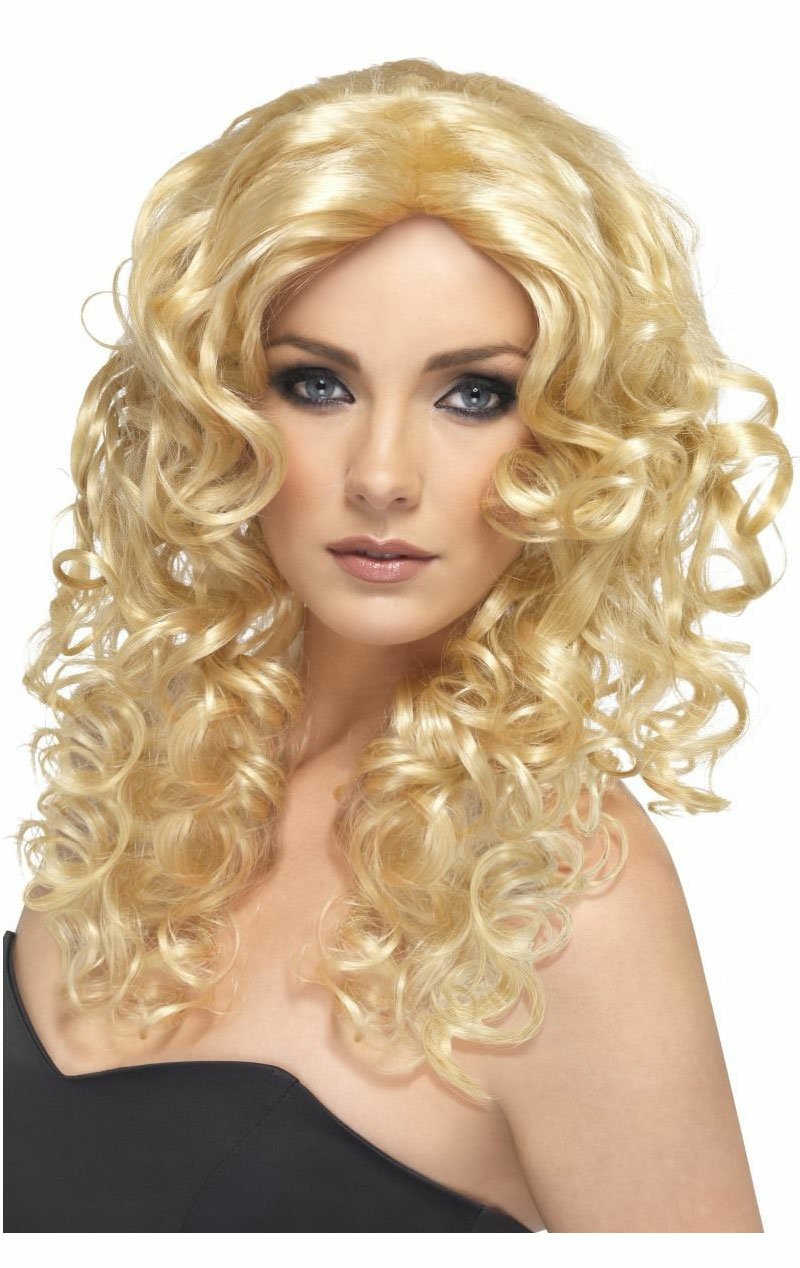 Britney Glamour Blonde Wig - Simply Fancy Dress