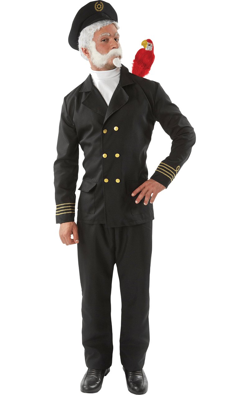Captain Birdseye Fancy Dress Costume - Simply Fancy Dress