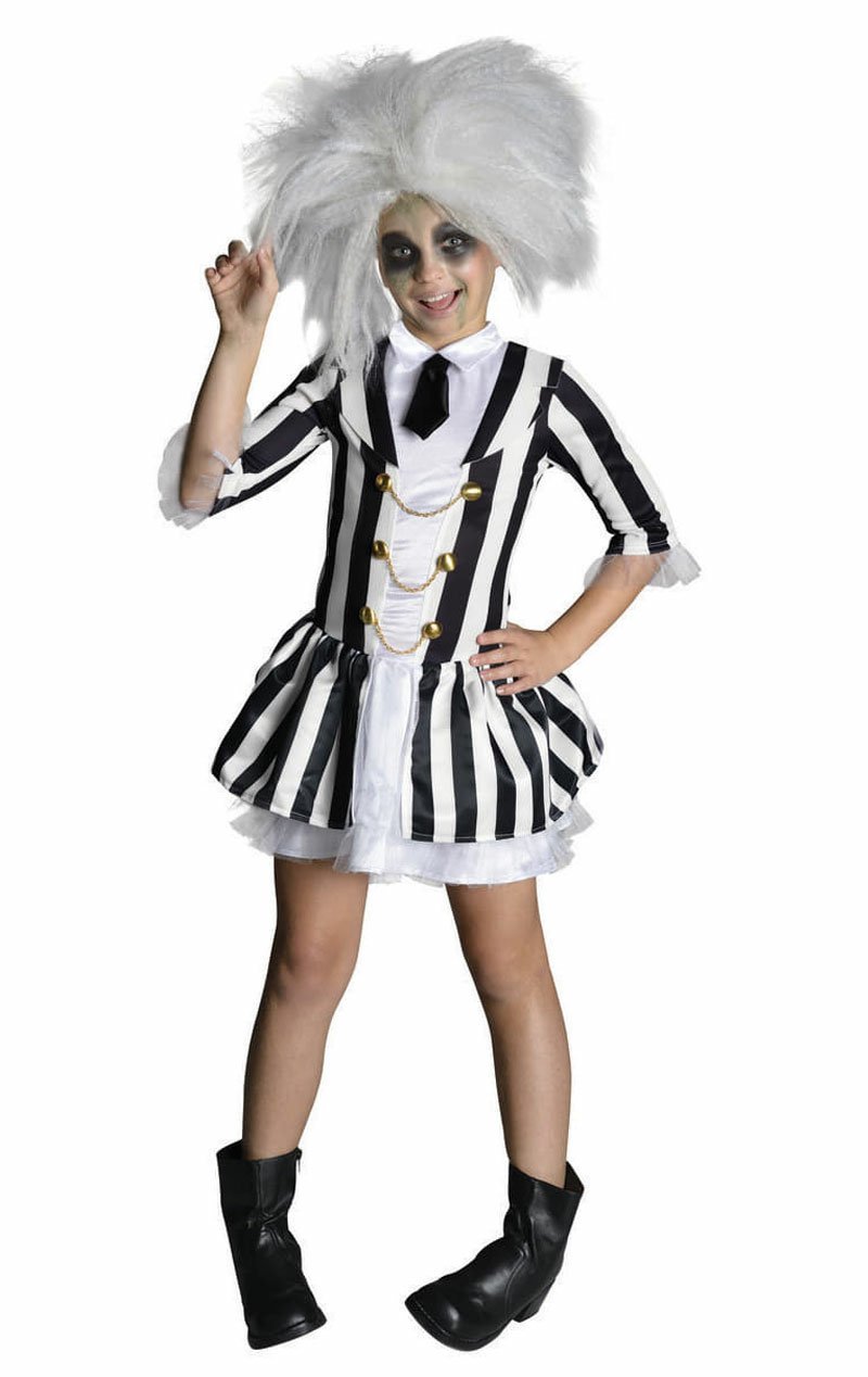 Child Beetlejuice Girl Costume - Simply Fancy Dress