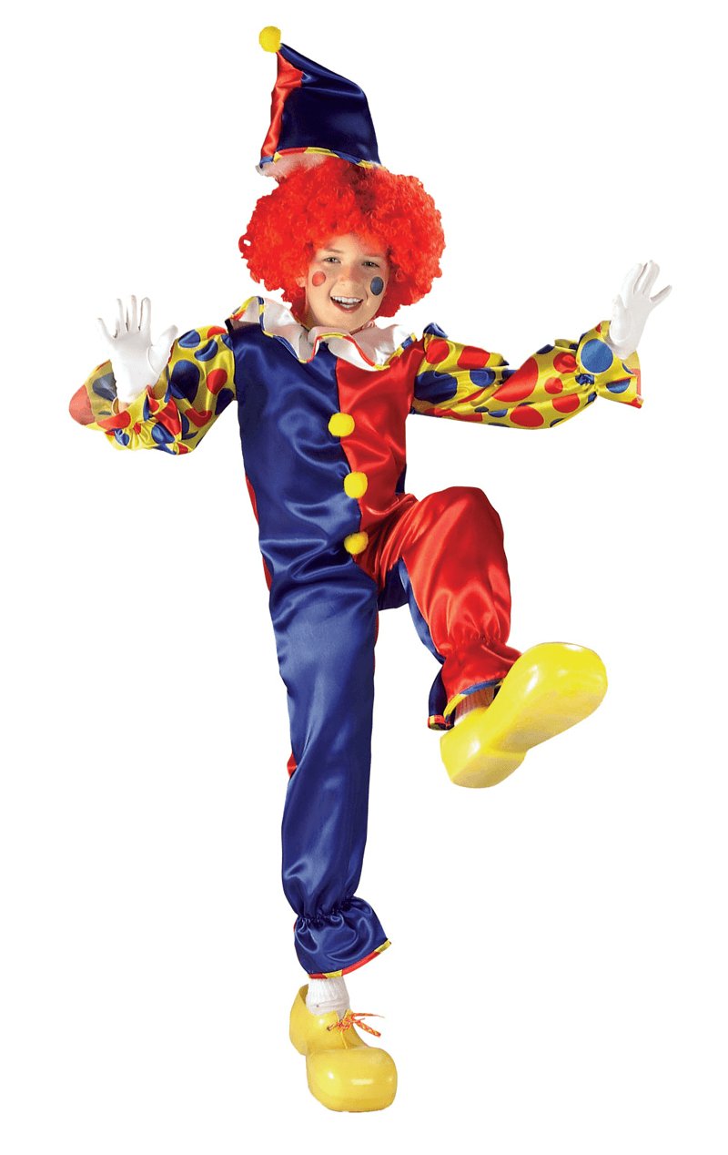 Child Bubbles the Clown Costume - Simply Fancy Dress