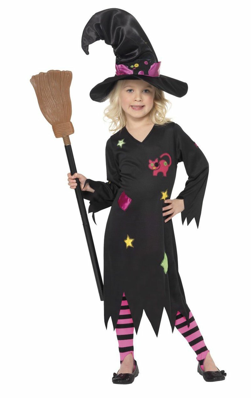 Child Cinder Witch Halloween Costume - Simply Fancy Dress