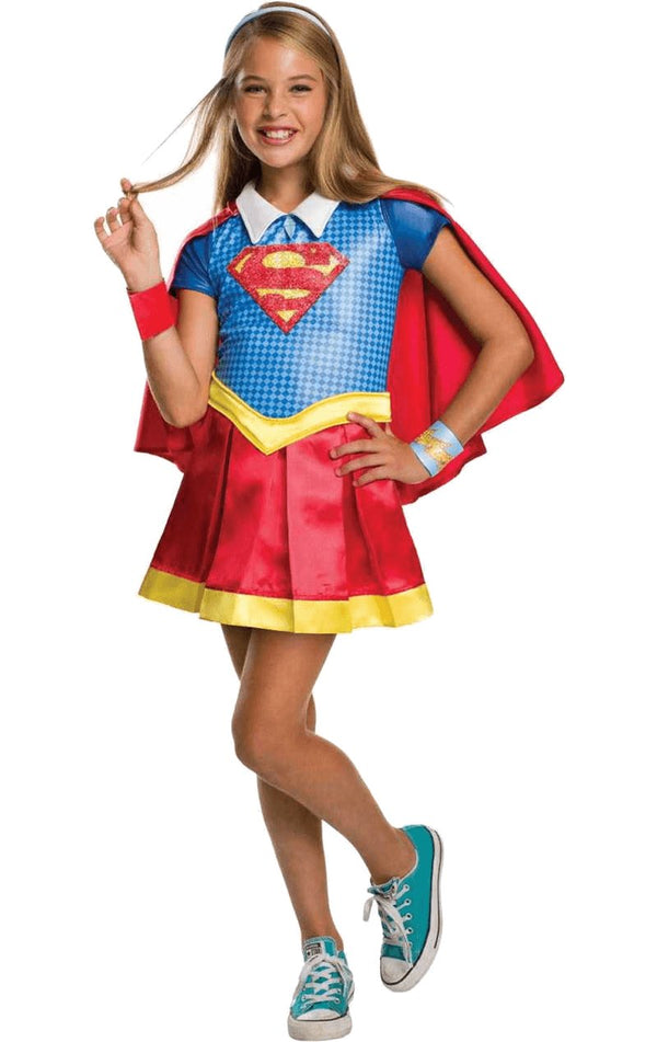 Child Deluxe Supergirl Costume - Simply Fancy Dress
