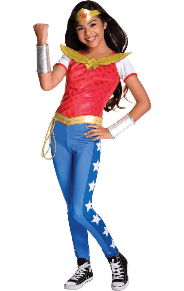 Child Deluxe Wonder Woman Costume - Simply Fancy Dress