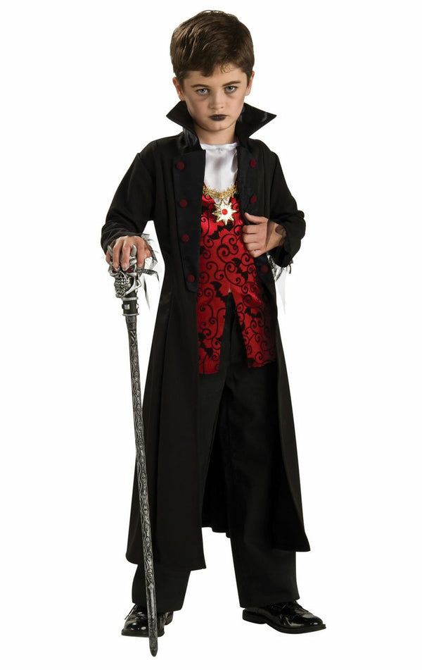 Child Gothic Vampire Costume - Simply Fancy Dress