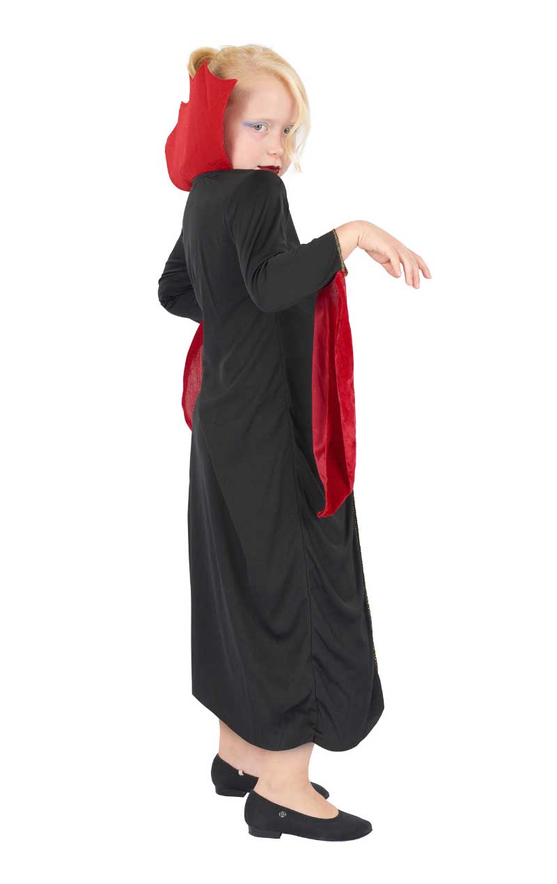 Child Halloween Gothic Vampiress Costume - Simply Fancy Dress