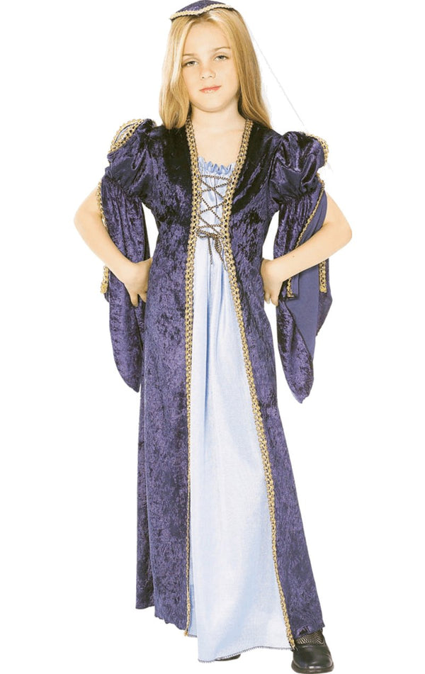Child Juliet Book Week Tudor Fancy Dress Costume - Simply Fancy Dress