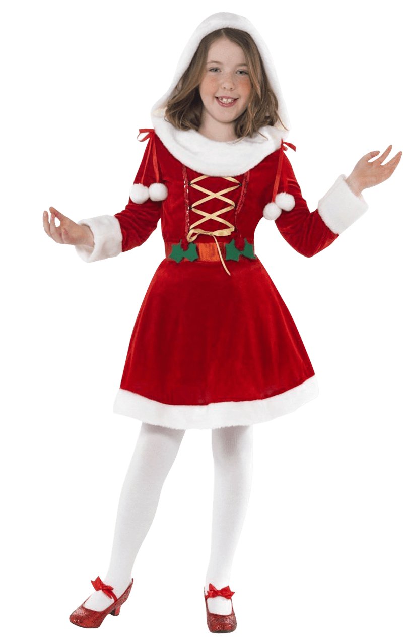 Child Little Miss Santa Costume - Simply Fancy Dress