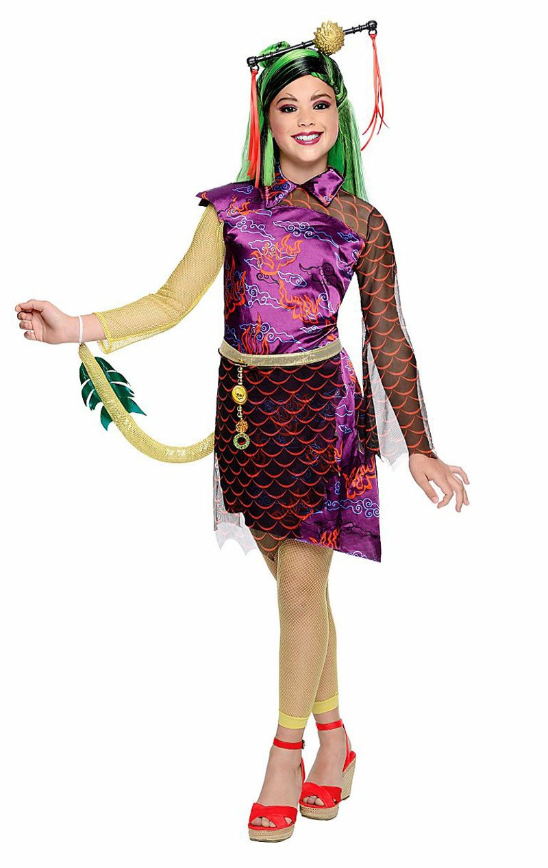 Child Monster High Jinafire Long Costume - Simply Fancy Dress