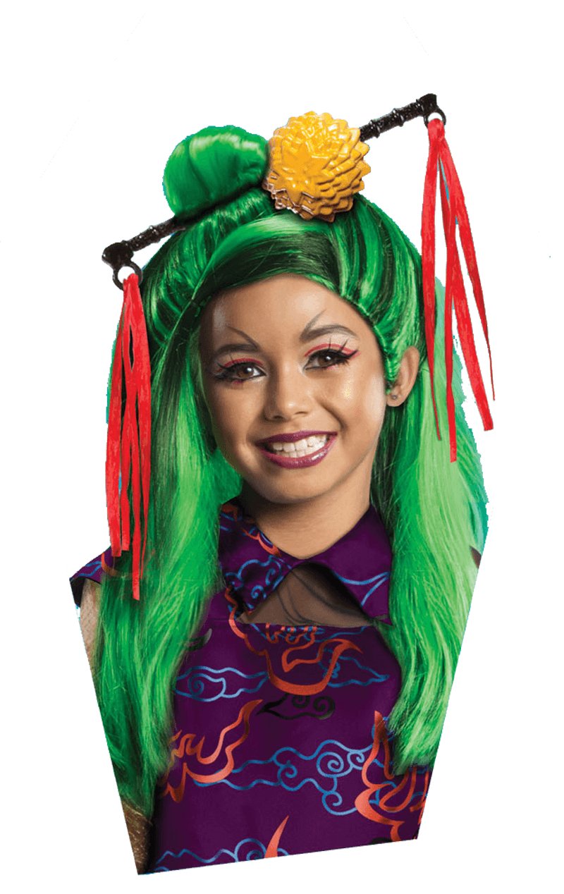 Child Monster High Jinafire Long Wig - Simply Fancy Dress