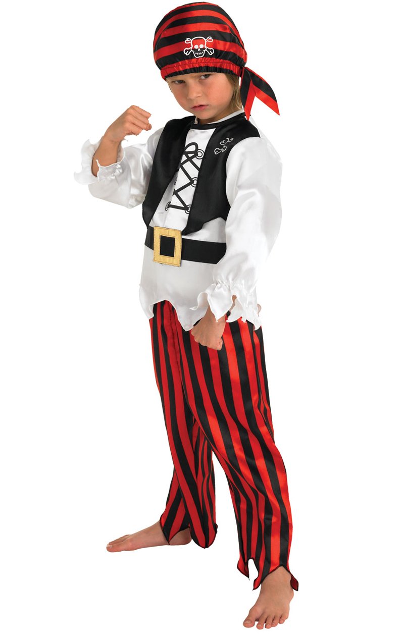 Child Raggy Pirate Kids Fancy Dress Costume - Simply Fancy Dress