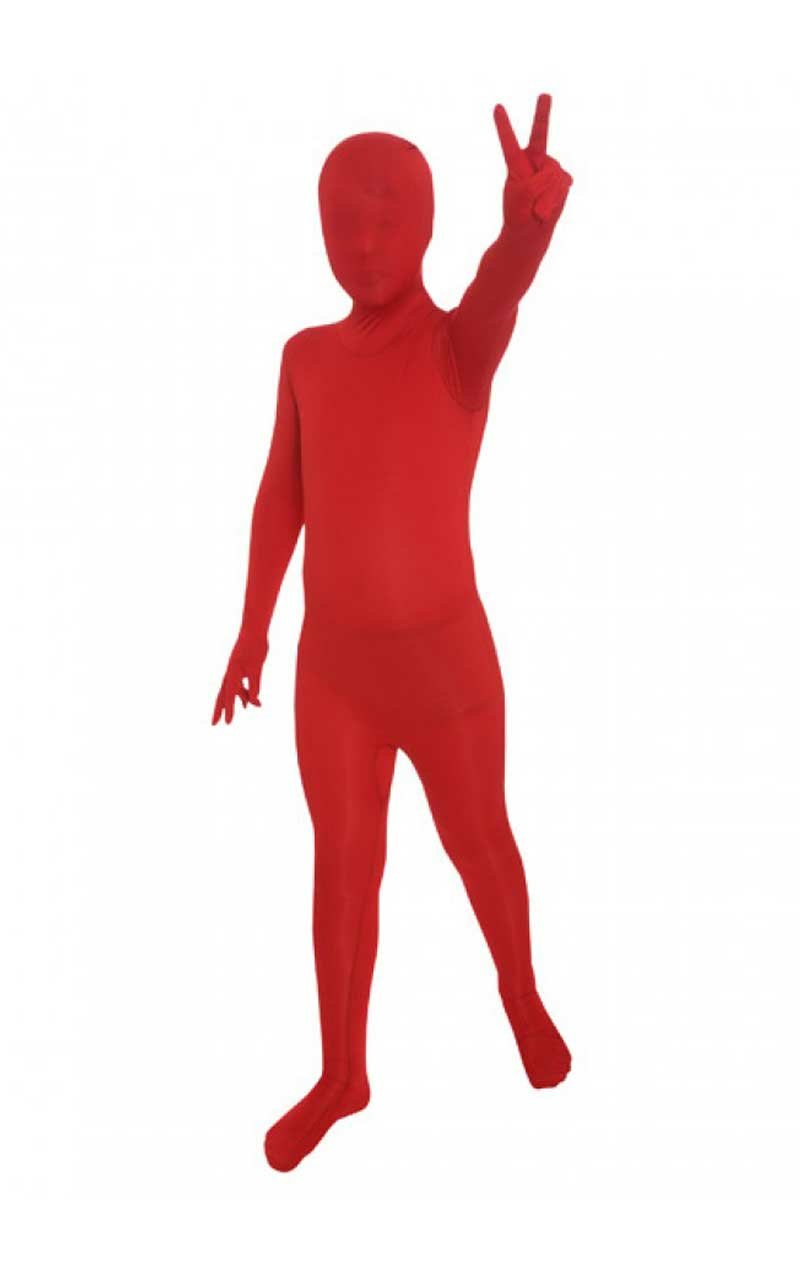 Child Red Morphsuit - Simply Fancy Dress