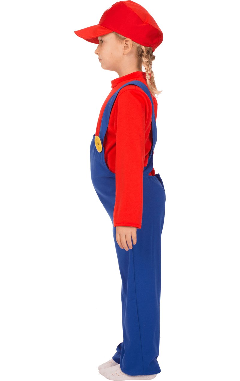 Child Super Plumber Costume - Simply Fancy Dress