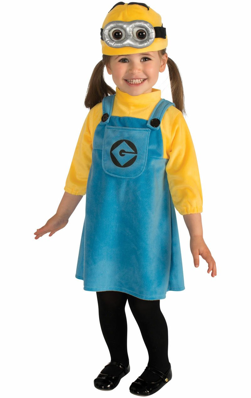 Child Toddler Female Minion Costume - Simply Fancy Dress