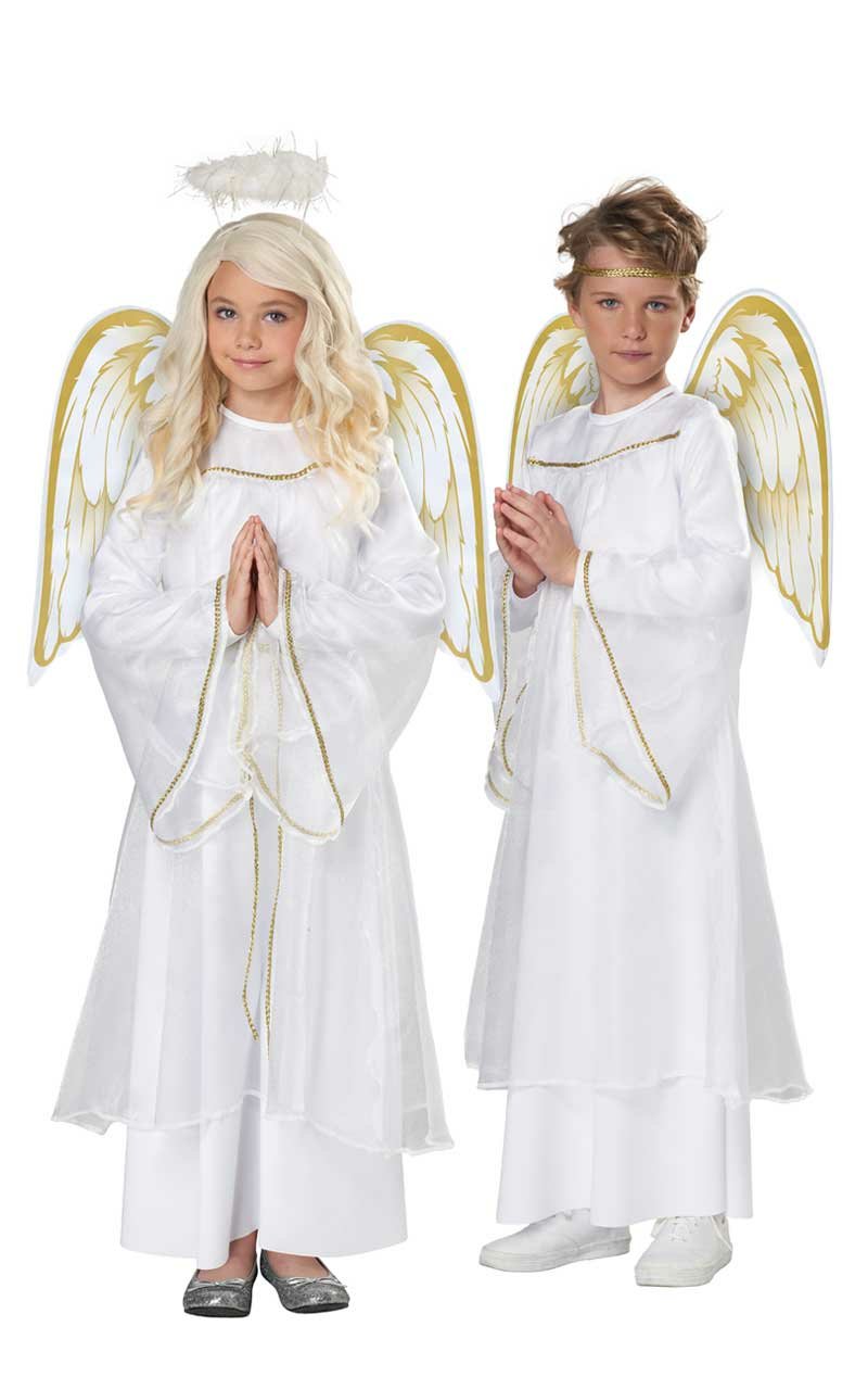 Child Unisex Holiday Angel Costume - Simply Fancy Dress